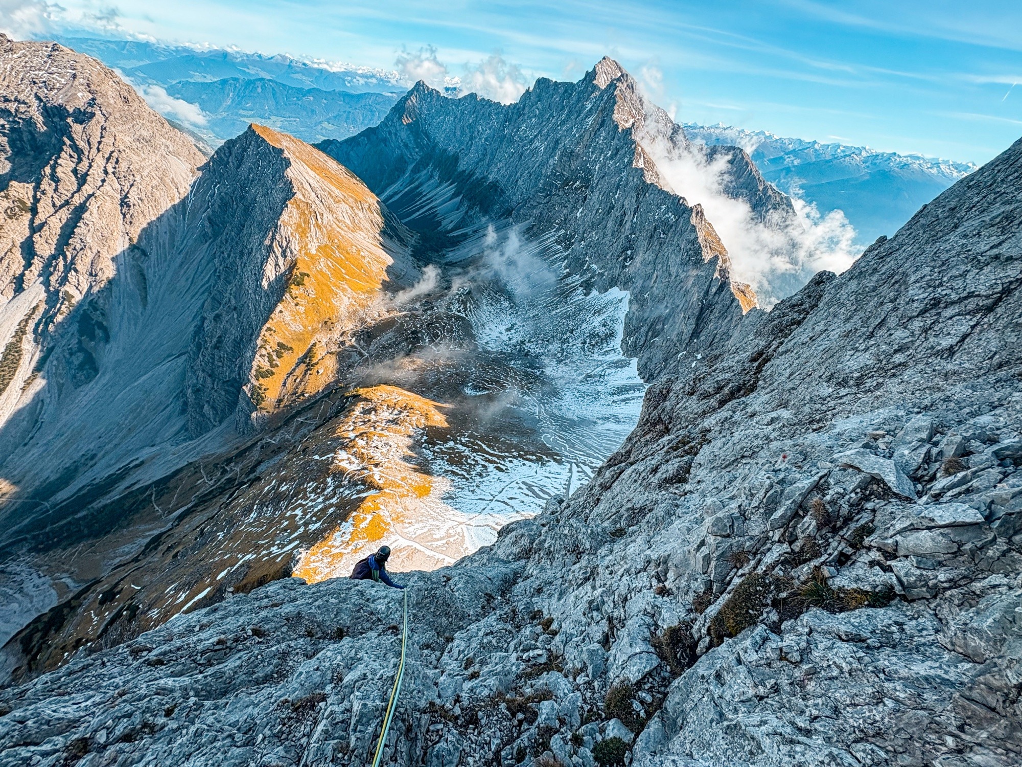 Lamsenspitze (2508m) via Nordostkante (IV+)